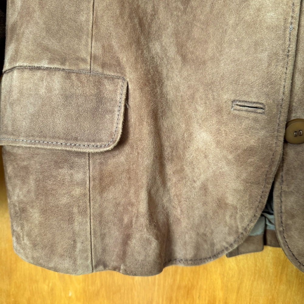 Italian Market Vintage Suede Women’s Jacket - Picture 8 of 16